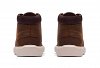 Clarks Ανδρικά Δερμάτινα Μποτάκια Brodin Mid 26185511 Καφέ