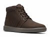 Clarks Ανδρικά Δερμάτινα Μποτάκια Brodin Mid
