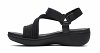 Clarks Γυναικείο Cloudsteppers Πέδιλο Brinkley Rae Sun 26186834 Μαύρο