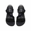 Clarks Γυναικείο Cloudsteppers Πέδιλο Brinkley Rae Sun 26186834 Μαύρο