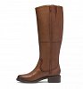 Clarks Γυναικεία Δερμάτινη Flat Μπότα Maye Ride 26328242 British Tan Leather