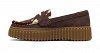 Clarks Γυναικεία Loafers Torhill Penny 26329492 Brown Cow Print