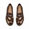 Clarks Γυναικεία Loafers Torhill Penny 26329492 Brown Cow Print