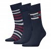 Tommy Hilfiger Σετ 3 Ζευγάρια Ψηλές Κάλτσες 701235376 001 Μπλε