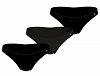 Tommy Hilfiger 3 Pack Dipped Bikini UW0UW05753 0V6 Μαύρο