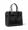 Michael Kors Emilia Medium Pebbled Leather Satchel