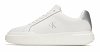 Calvin Klein Γυναικείο Δερμάτινο Sneaker YW0YW01948 0LC Λευκό
