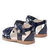 Σανδάλια εφέ λουστρίνι baby κορίτσι 22-41354-091 Ναυτικό μπλε