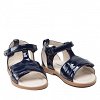 Σανδάλια εφέ λουστρίνι baby κορίτσι 22-41354-091 Ναυτικό μπλε