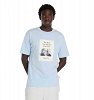 New Balance Ανδρικό T-Shirt MT61B0WF AA1 Γαλάζιο