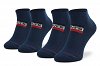 Levi's® Σετ 2 Ζευγάρια Low Cut Κάλτσες 701219507 002 Μπλε
