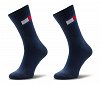 Tommy Hilfiger Σετ 2 Ζευγάρια Ψηλές Κάλτσες 701229940 001 Μπλε