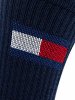 Tommy Hilfiger Σετ 2 Ζευγάρια Ψηλές Κάλτσες 701229940 001 Μπλε