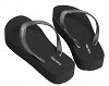 Calvin Klein Flatform Flip Flop HW0HW03120 0GJ Μαύρο