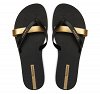 Ipanema Γυναικεία Σαγιονάρα Kirei Fem 81805-AT156 Black/Gold