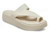 Crocs Γυναικείες Σαγιονάρες Getaway Platform Toe Loop 210834