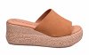 Eva Frutos Δερμάτινο Mule 3767 Ταμπά