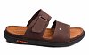 Apostolidis Shoes Ανδρική Παντόφλα A85 Καφέ