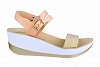 Fantasy Sandals Δερμάτινη Πλατφόρμα S-5005 Φυσικό