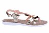 Fantasy Sandals Δερμάτινο Πέδιλο S-2026 Χρυσό