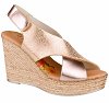 Marila Shoes 748-7033-28 Ροζ/Χρυσο