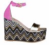 Bacali Collection A17-3408 Χρυσο/Φουξια