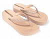 Ipanema Mesh Chic Plat Fem 83386-BD734 Beige/Glitter Beige