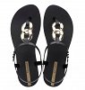 Ipanema Γυναικείο Πέδιλο Class Connect II 83701-BC837 Black/Black/Gold
