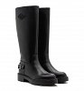 Replay Γυναικεία Flat Μπότα Lydia High GWLB3.000.C0201S C098 Μαύρο