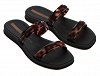 Ipanema Glow Trendy Slide Ad 27421-BR850 Black/Turtle/Brown