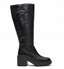 Timberland Γυναικεία Δερμάτινη Μπότα Με Τακούνι Stone Heights A2AZX W02 Μαύρο