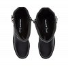 Timberland Γυναικεία Δερμάτινη Μπότα Με Τακούνι Stone Heights A2AZX W02 Μαύρο