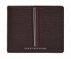 Tommy Hilfiger Ανδρικό Δερμάτινο Πορτοφόλι Th Casual CC And Coin AM0AM12527 GB6 Καφε