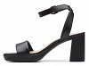 Clarks Δερμάτινο Πέδιλο AmbyrLyn Bay 26177005 Black Leather
