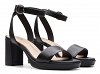 Clarks Δερμάτινο Πέδιλο AmbyrLyn Bay 26177005 Black Leather