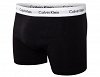 Calvin Klein 3 Pack Low Rise Cotton Stretch Trunks 0000U2664G 001Μαύρο
