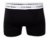 Calvin Klein 3 Pack Low Rise Cotton Stretch Trunks 0000U2664G 001Μαύρο