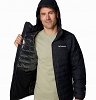 Columbia Ανδρικό Μπουφάν Powder Lite™ II Hooded Jacket 2086944 010 Μαύρο