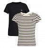 Calvin Klein Set 2 Παιδικά T-Shirt Για Κορίτσια IG0IG02799 0AC Μπεζ/Μαύρο