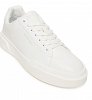 Calvin Klein Γυναικείο Δερμάτινο Sneaker YW0YW02036 0K7 Λευκό