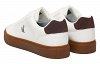 Calvin Klein Ανδρικό Δερμάτινο Sneaker YM0YM01435 05V Λευκό