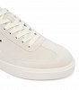 Calvin Klein Ανδρικό Δερμάτινο Sneaker HM0HM02125 0LA Εκρού