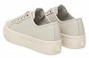 Calvin Klein Γυναικείο Casual Vulc Flatf Lace Up Lth YW0YW01932 PDJ Γκρι
