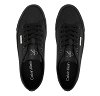 Calvin Klein Γυναικείο Casual Flatform Lace Up Moire YW0YW02012 0GJ Μαύρο