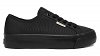 Calvin Klein Γυναικείο Casual Flatform Lace Up Moire YW0YW02012 0GJ Μαύρο