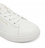 Tommy Hilfiger Γυναικείο Δερμάτινο Sneaker FW0FW09020 0K4 Λευκό