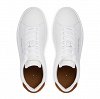 Tommy Hilfiger Ανδρικό Δερμάτινο Sneaker Th Court FM0FM05367 02R Λευκό