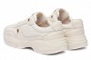 Tommy Hilfiger Γυναικείο Δερμάτινο Sneaker FW0FW09413 AEO Μπεζ