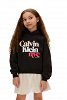 Calvin Klein Παιδικό Φούτερ Για Κορίτσια IG0IG02989 BEH Μαύρο