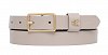 Calvin Klein Γυναικεία Δερμάτινη Ζώνη 2.5mm LV04F7050G VFU Γκρι
